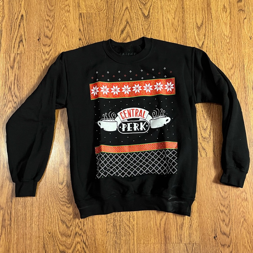 Friends Christmas Holiday Crewneck Sweater